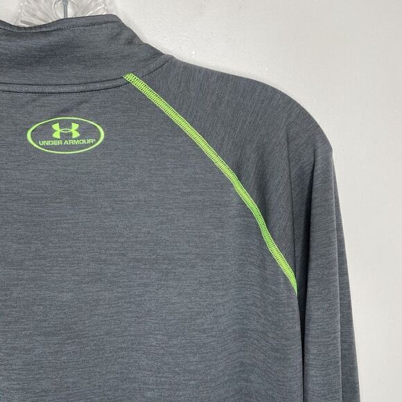 UNDER ARMOUR Mens 1/4-Zip Loose HeatGear Pullover Sz S Lightweight Long-Sleeve - Picture 6 of 9